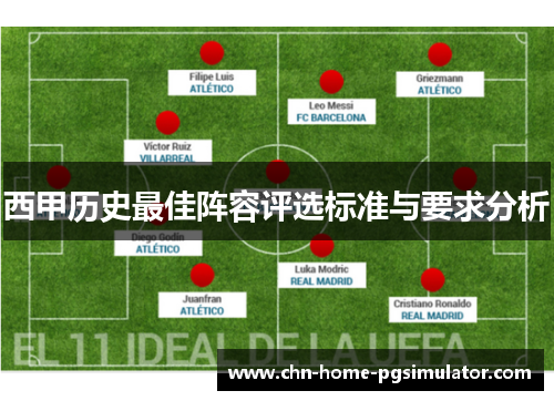 西甲历史最佳阵容评选标准与要求分析